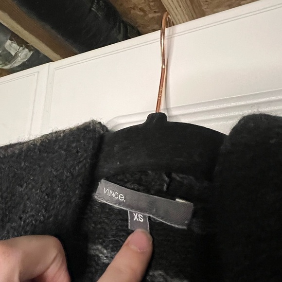 Vince Sophia Open Hooded Striped Cardigan - Picture 8 of 11